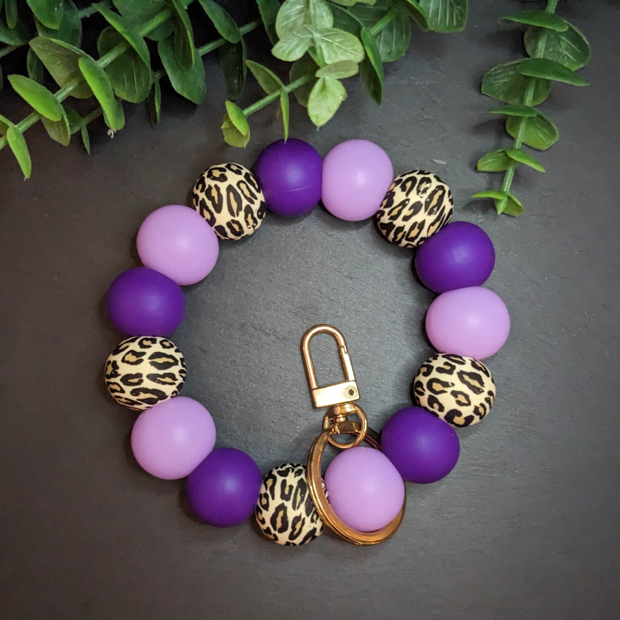 Purple Textured 20MM Beads – Cozy Leopard Boutique